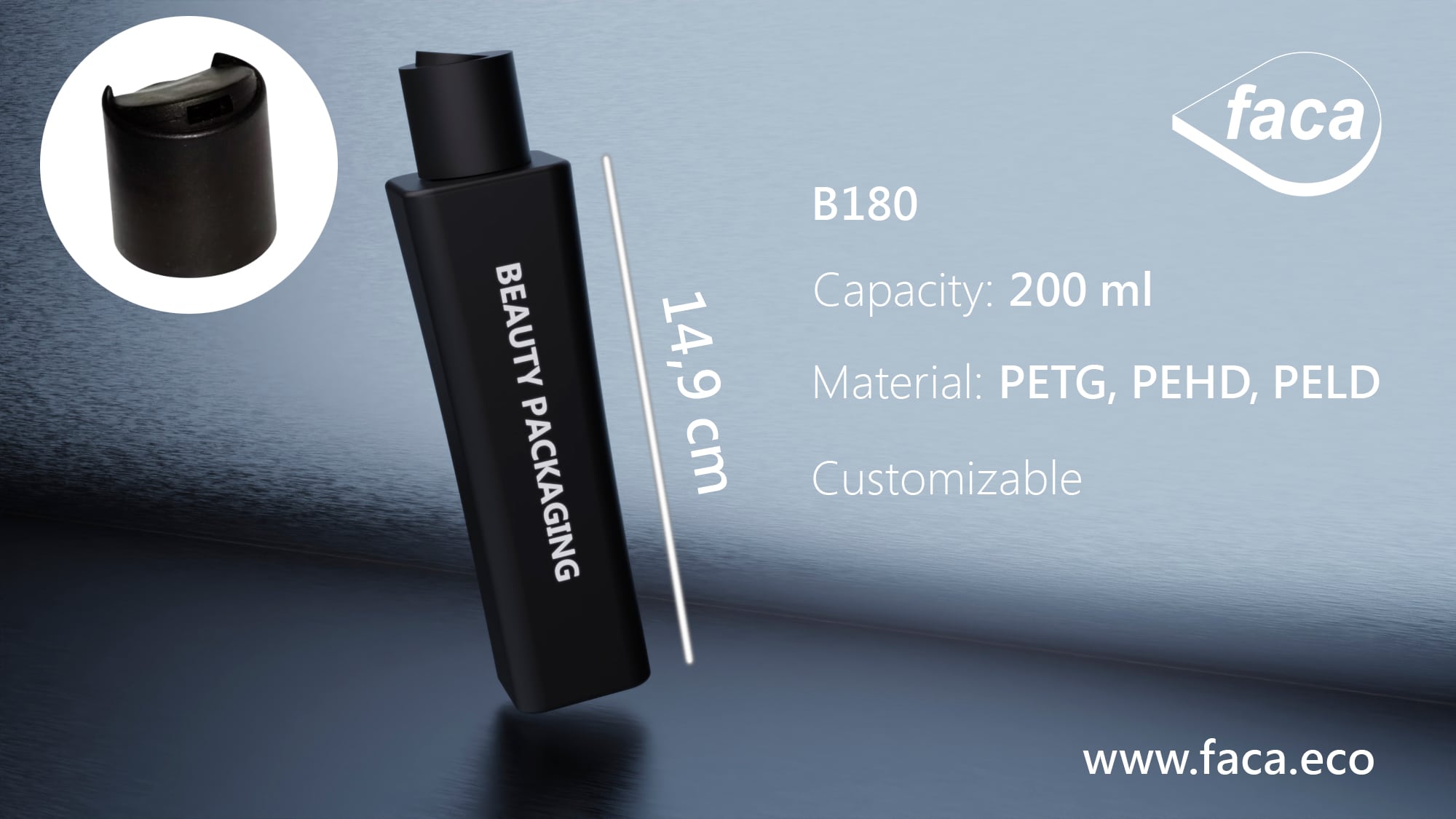 Bold Beauty Begins Here Faca Packaging